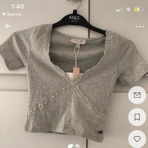 🐘cute grey top🐘